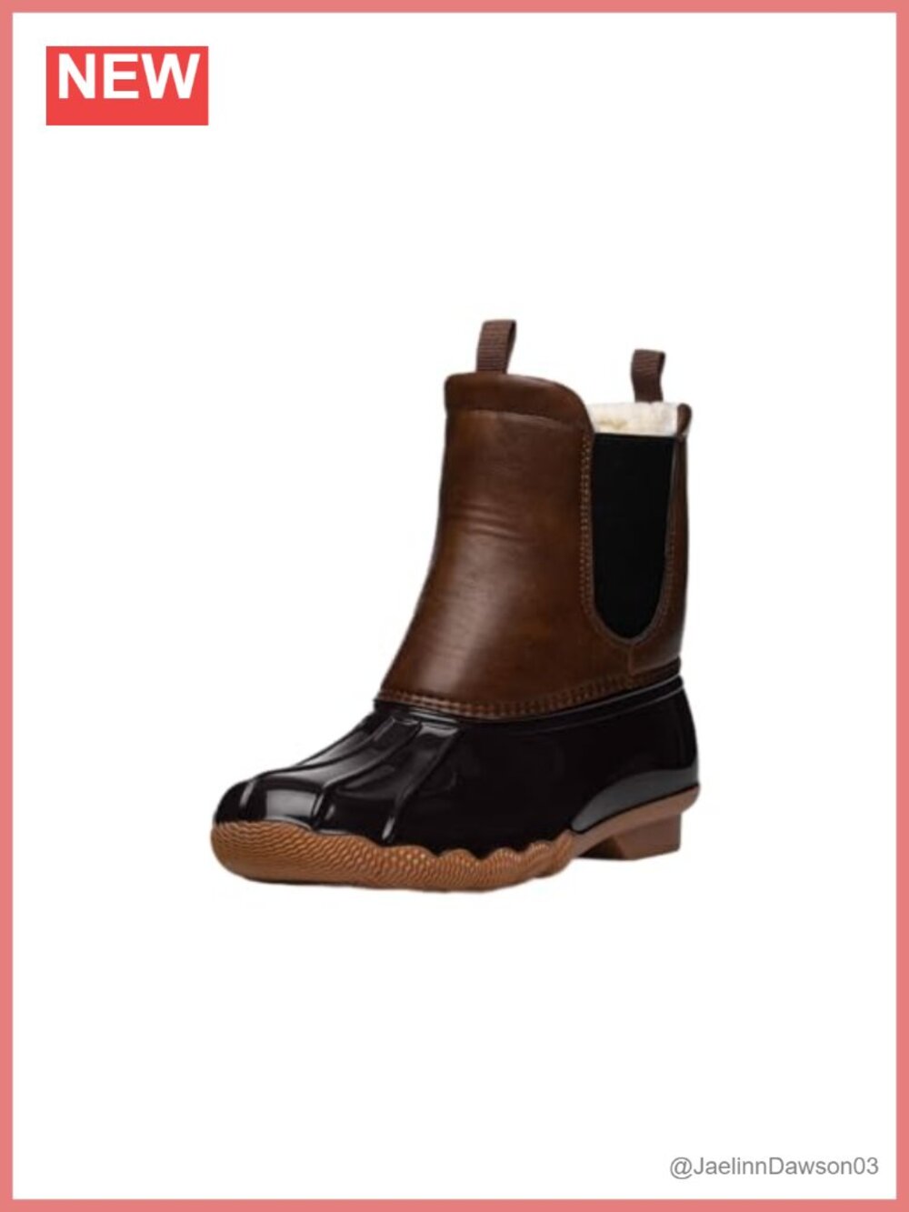 Waterproof Insulated Winter Snow Boots Lace Up Duck Boots Womens